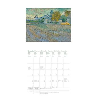 Calendrier TeNeues Van Gogh 2021 30 x 30 cm