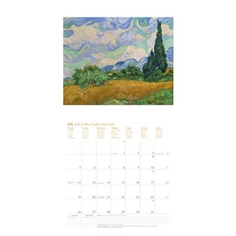 Calendrier TeNeues Van Gogh 2021 30 x 30 cm
