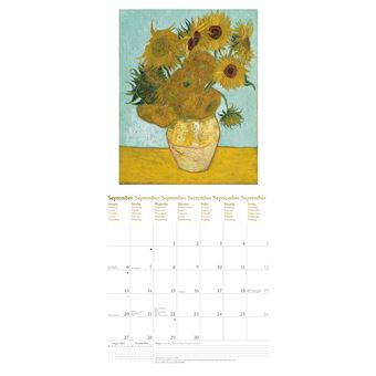 Calendrier TeNeues Van Gogh 2021 30 x 30 cm