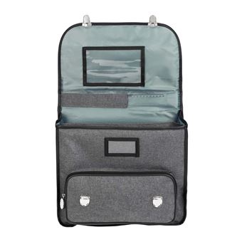 Cartable scolaire Viquel 38 cm Racing Gris