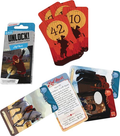 3 Unlock Short Adventures Auf Französisch – Red Mask + Mord In Birmingham + Schrödingers Katze – Inkl. Blumie Flaschenöffner 3 Unlock Short Adventures Auf Französisch – Red Mask + Mord In Birmingham + Schrödingers Katze – Inkl. Blumie Flaschenöffner