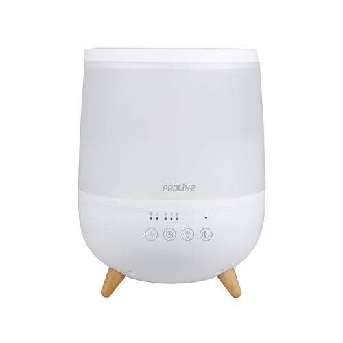 Humidificateur Proline HUMPOP2 – 2L, Autonomie 8h, Diffuseur D'huiles Essentielles