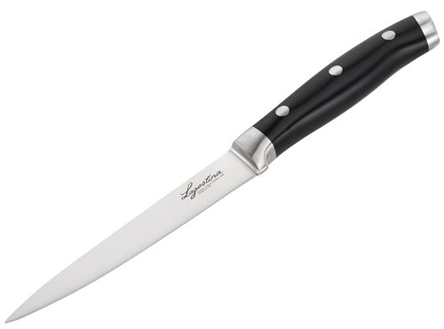 Couteau d'office Lagostina Forge 12,5 cm Noir et Argent