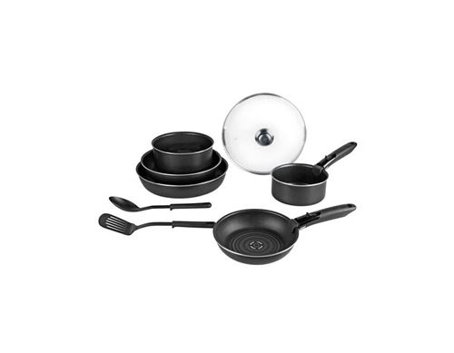 Batterie Sitram Alu Presse Family 712763 10 pièces Noir