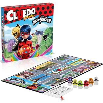 Jeu classique Cluedo Junior Miraculous