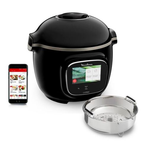 Mijoteur Moulinex Cookeo Touch WiFi Ce902800R Reconditionnée 1600 W Noir