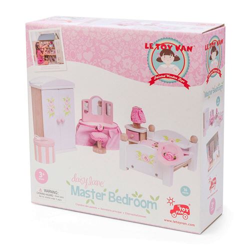 Chambre des Parents de Daisylane pour maison de poup&eacute;e 