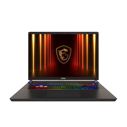 PC Portable Gaming MSI Vector 17 HX AI A2XWIG-007FR 17 QHD+ 240 Hz Intel® Core™ Ultra 9 32 Go RAM 1 To SSD Nvidia GeForce RTX 5080 Noir