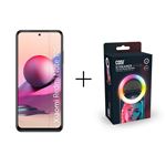 Pack Smartphone Xiaomi Redmi Note 10S 6.43" 128 Go Double SIM Gris + Kit Vlogging Casr Streamer Go