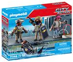 Playmobil City Action 71146 Equipe forces spéciales avec bandit