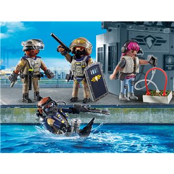 Playmobil City Action 71146 Equipe forces spéciales avec bandit