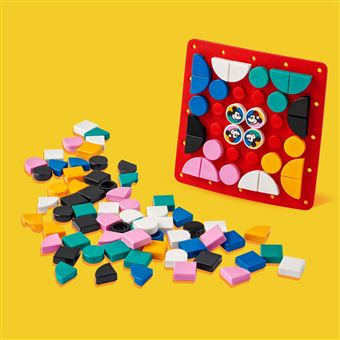 LEGO® DOTS™ 41963 Plaque à coudre Mickey Mouse et Minnie Mouse
