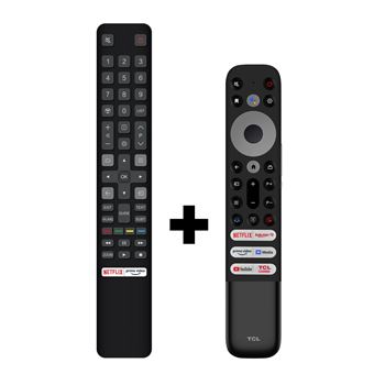 TV LED TCL 85P735 216 cm 4K UHD Google TV Métal noir brossé 2022