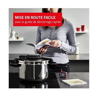 SEB Cocotte-minute 6 L Clipso Now+ Minuteur intelligent P4900750