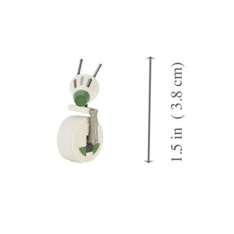 Pack de 3 figurines Star Wars Galaxy of Adventures Droïdes R2-D2 BB-8 et D-O