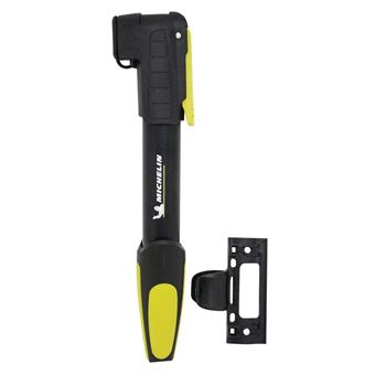 Mini-pompe Michelin Aluminium Noir