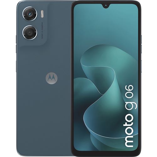 Motorola Moto G06 - 4G Smartphone - Double Sim - Ram 4 Go / Mémoire Interne 256Go - Microsd Slot - Écran LCD - 6.88" - 1640 X 720 Pixels (120 Hz) - Rear Camera 50 Mp - Front Camera 8 Mp - Pantone Tapestry