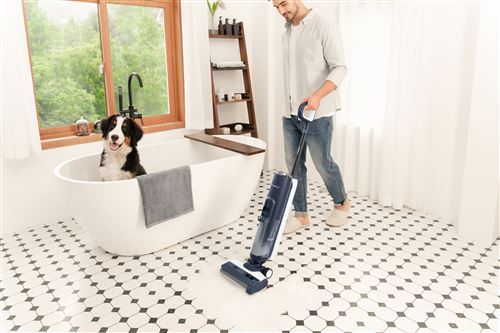 Aspirateur Lavant Tineco Floor One S5 - Sans Fil - Noir - Autonomie 30 Min - Neuf
