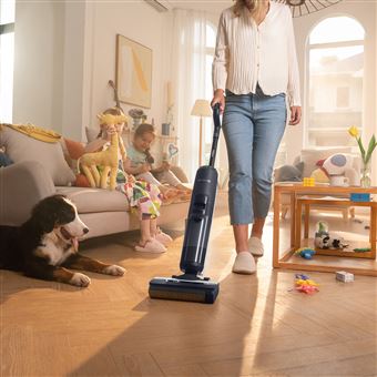 Aspirateur Lavant Tineco Floor One S5 - Sans Fil - Noir - Autonomie 30 Min - Neuf