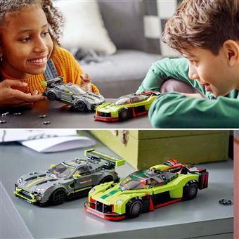 LEGO® Speed Champions 76910 Aston Martin Valkyrie AMR Pro et Aston Martin Vantage GT3