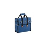 Sacoche de vélo Willex Canvas Shopper 18L Bleu