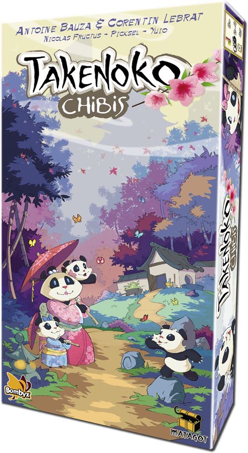 Jeu de stratégie Asmodee Takenoko Chibis Ext V2 - vue 2