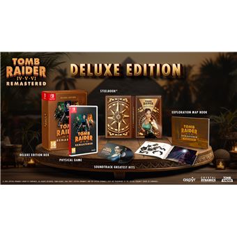Tomb Raider IV-VI Remastered Starring Lara Croft Deluxe Edition Nintendo Switch