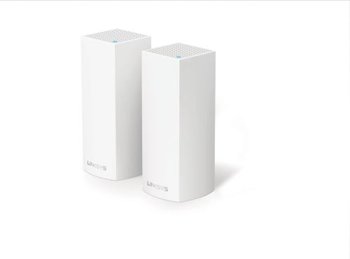 Routeur Linksys VELOP Wi-Fi Multiroom avec technologie triple bande Blanc
