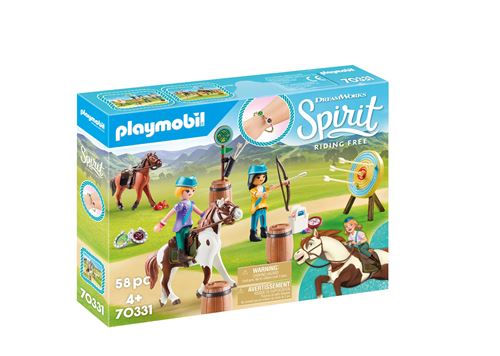 Playmobil Spirit Riding Free 70331 Base d'entraînement