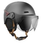 Casque vélo avec Led’s Casr Helmet Glow M Gris Anthracite