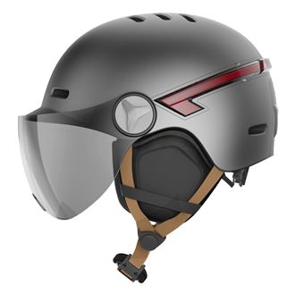 Casque vélo avec Led’s Casr Helmet Glow M Gris Anthracite