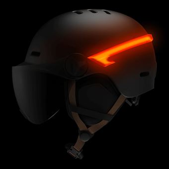 Casque vélo avec Led’s Casr Helmet Glow M Gris Anthracite