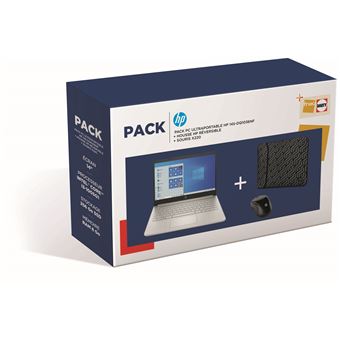 Ordinateur portable HP Pack 15s-fq1032nf+housse+Office 365 Reconditionné