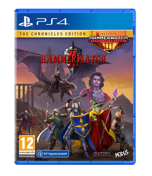 Pochette avant du jeu Hammerwatch II The Chronicles Edition PS4