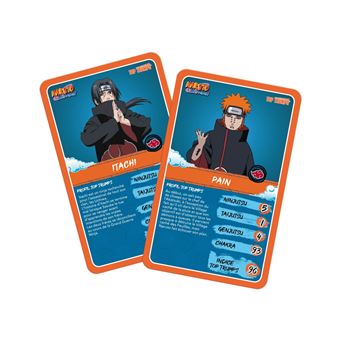 Jeu de cartes Top Trumps Naruto Shippuden