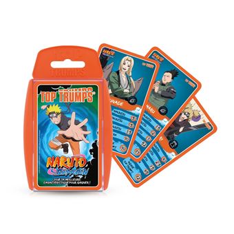 Jeu de cartes Top Trumps Naruto Shippuden