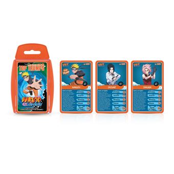 Jeu de cartes Top Trumps Naruto Shippuden