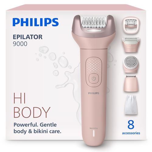 PHILIPS Epilateur &eacute;lectrique  BRE719/00 Rose