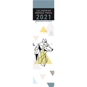 Calendrier Aquarupella Marque Pages Origami 2021