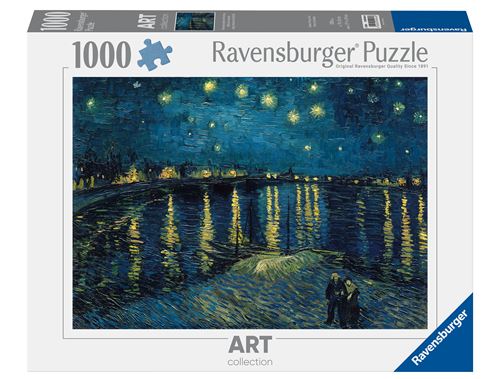 Puzzle 1000 pièces Van Gogh : étoilée Ravensburger France - vue 7