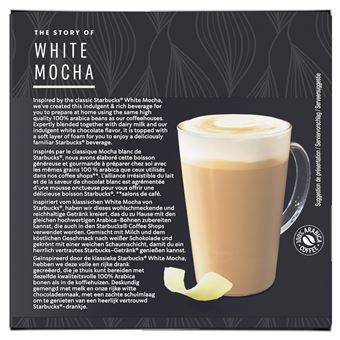 Pack White Chocolate Starbucks by Dolce Gusto