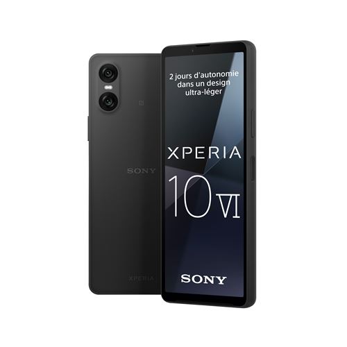 Smartphone Sony Xperia 10 VI 6,1 5G Double SIM 128 Go Noir