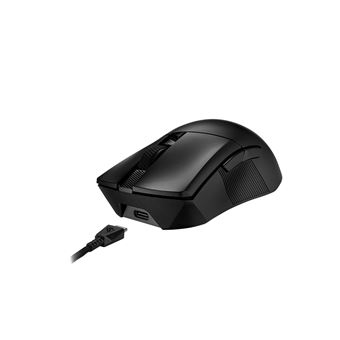 ASUS ROG Gladius III Wireless AimPoint - Souris - pour droitiers - optique - 6 boutons - sans fil, filaire - USB, 2.4 GHz, Bluetooth 5.1 LE - noir