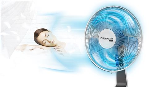 Ventilateur Rowenta Stand Turbo Silence VU5640F2 16" Blanc