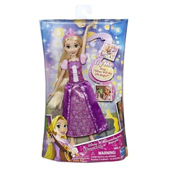 Poupee Chantante Disney Princesses Raiponce 30 Cm Autre Figurine Ou Replique Achat Prix Fnac