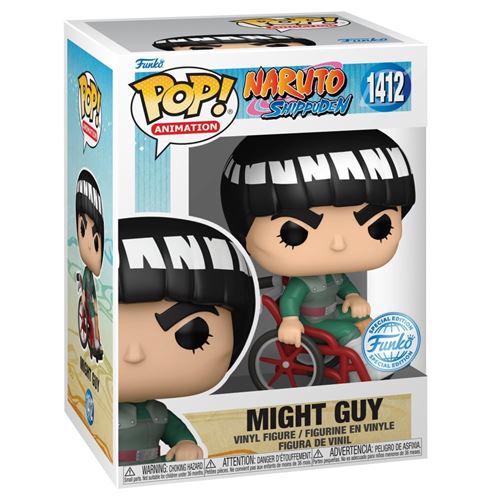 Figurine Funko Pop Animation Naruto Might Guy with Chase  -  reconditionné disponible sur Fnac