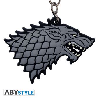 Porte-clés ABYstyle Game of Thrones Stark en PVC