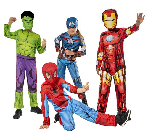 Bouclier Captain America déguisement enfant multicolore