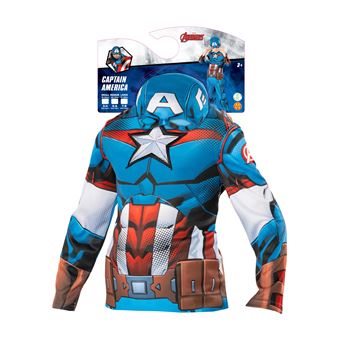 Deguisement Eco Responsable Rubie s France Marvel Captain America L Deguisement enfant Achat prix fnac