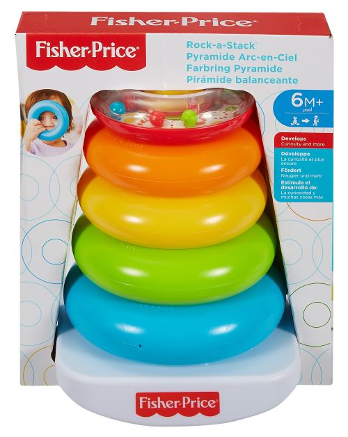 Pyramide Arc-en-ciel Fishe-Price